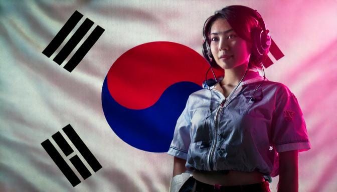 E 스포츠 프로 여성 게이머
